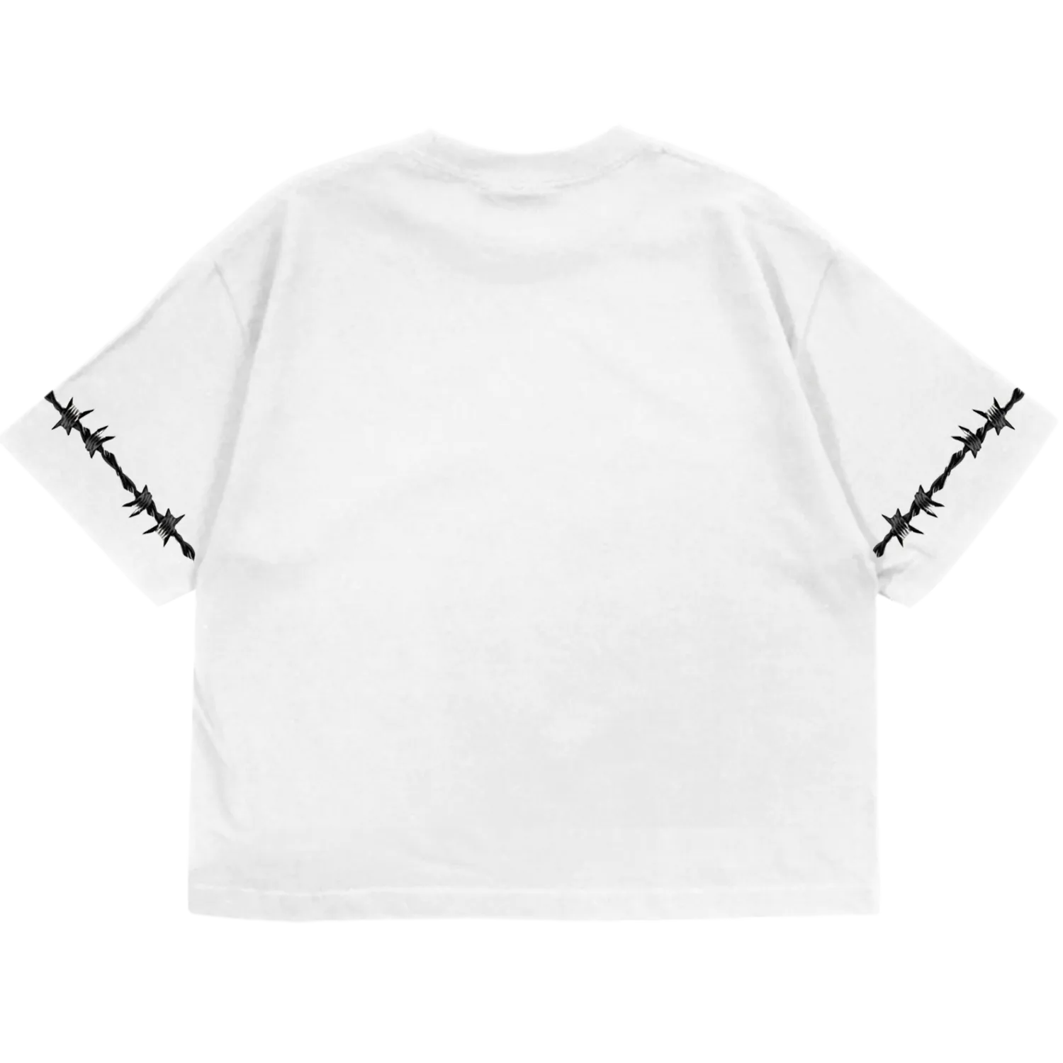 Tengo Un Jefe De M Crop T-shirt - White