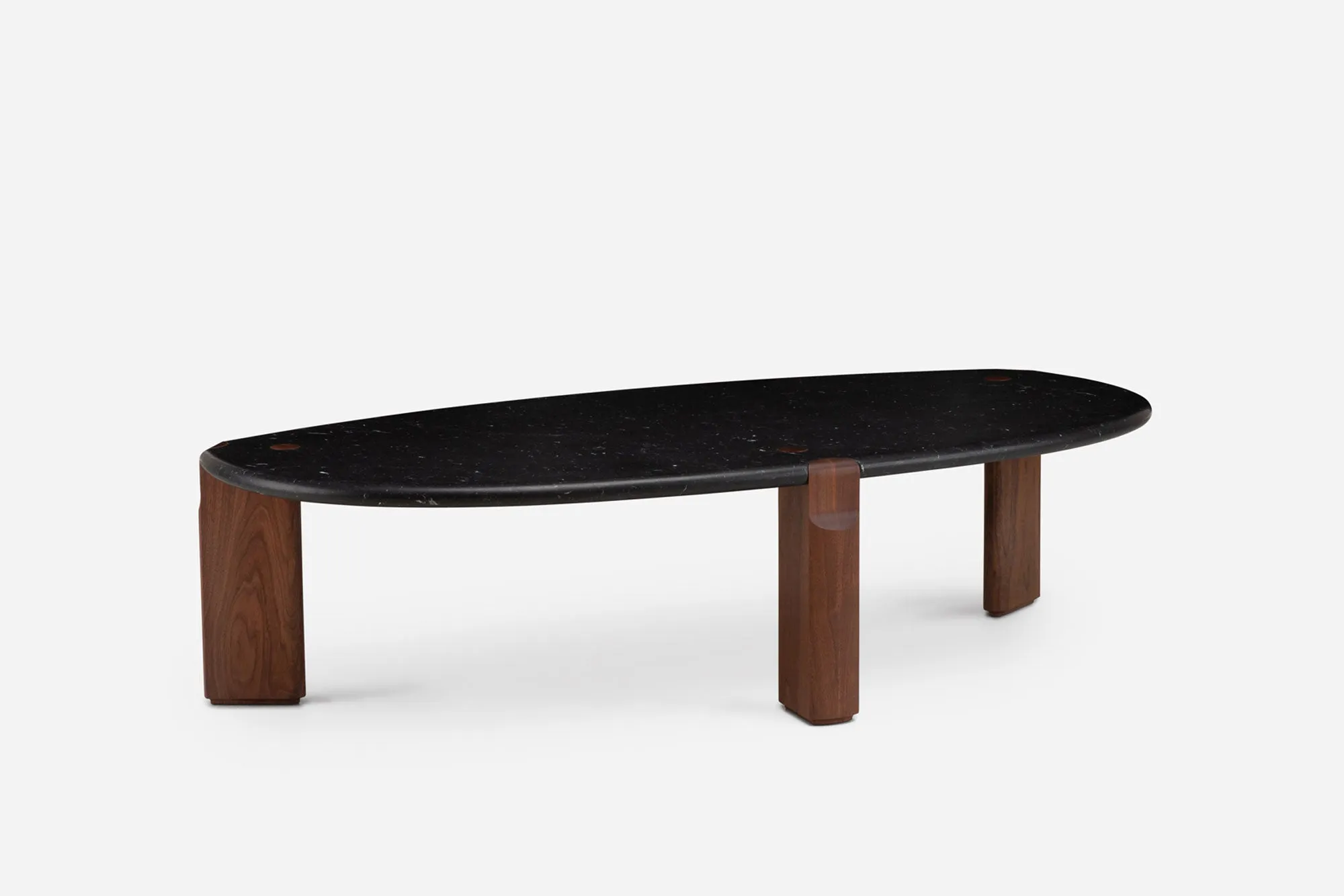 TWENTY-FIVE COFFEE TABLE WITH MARBLE TOP