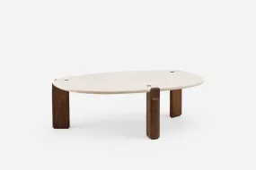 TWENTY-FIVE COFFEE TABLE WITH MARBLE TOP