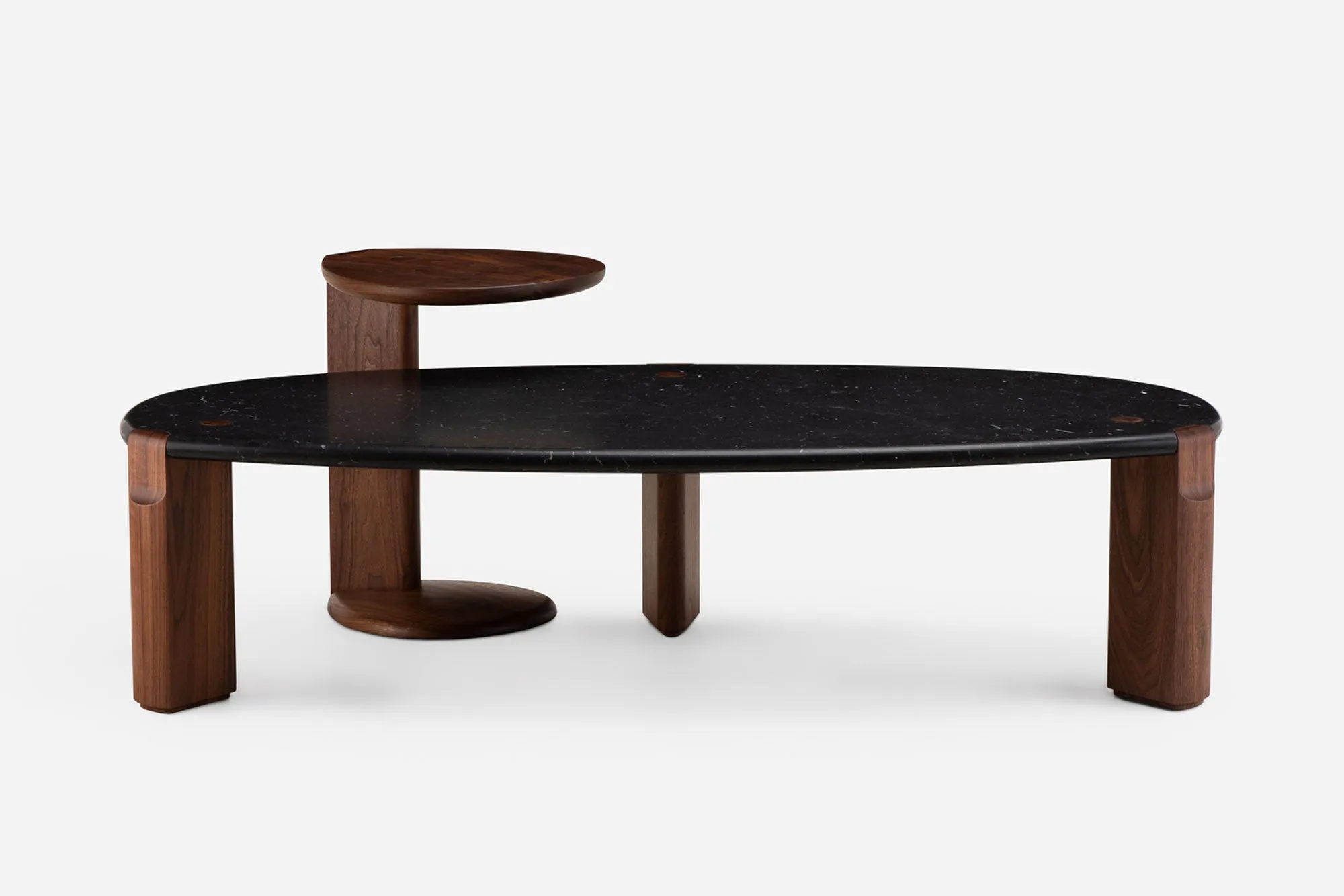 TWENTY-FIVE COFFEE TABLE WITH MARBLE TOP