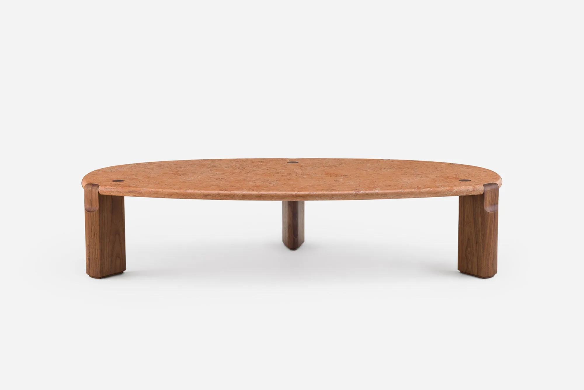 TWENTY-FIVE COFFEE TABLE WITH MARBLE TOP