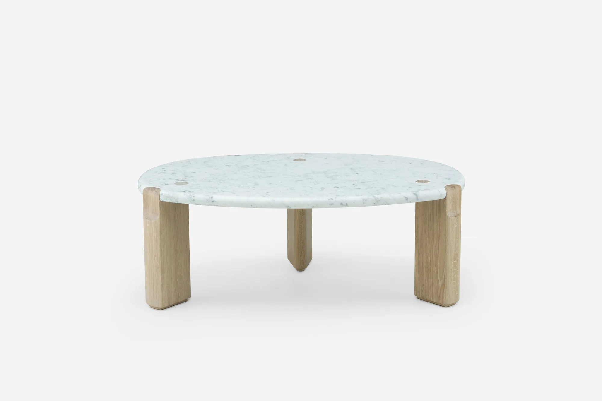 TWENTY-FIVE COFFEE TABLE WITH MARBLE TOP