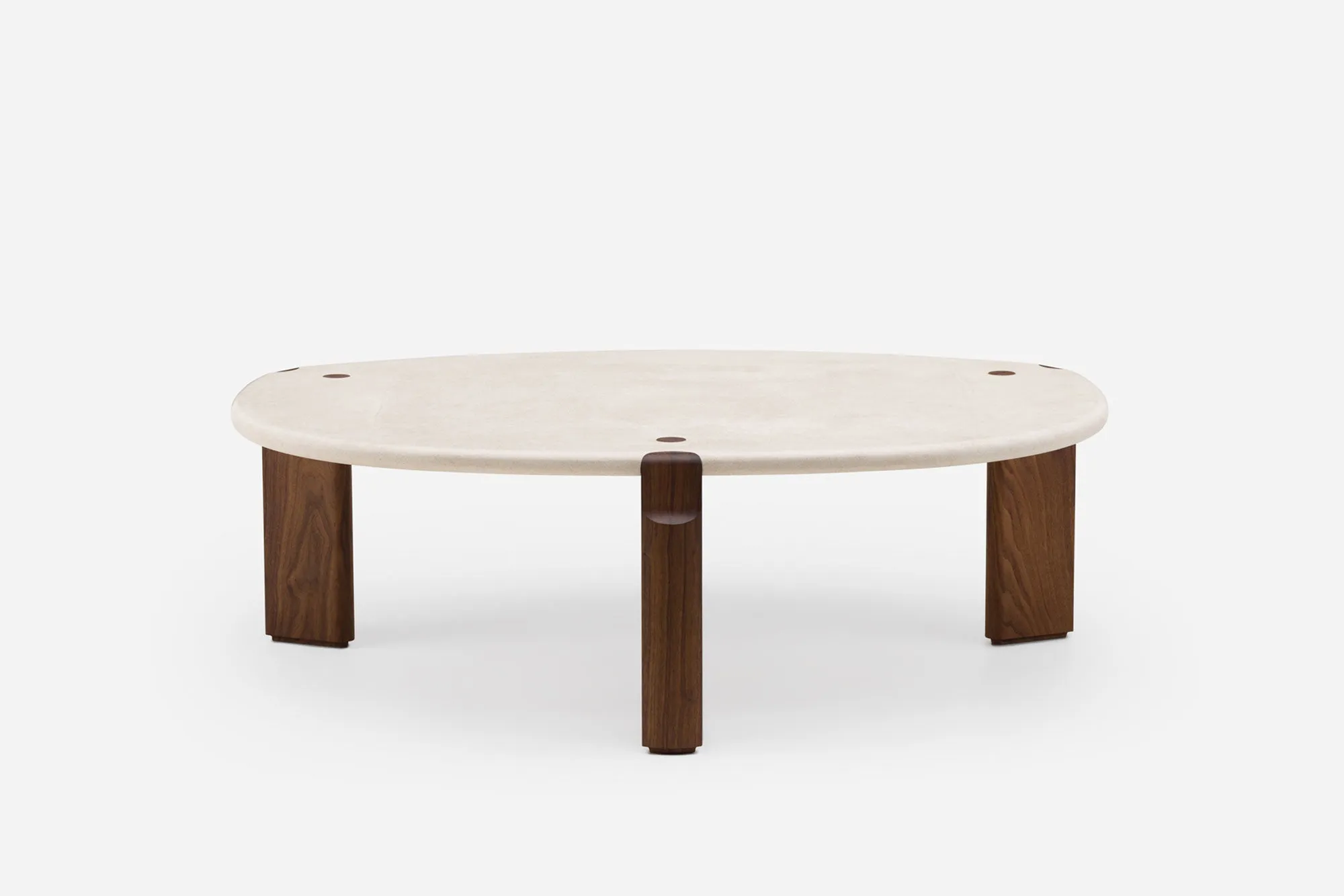 TWENTY-FIVE COFFEE TABLE WITH MARBLE TOP