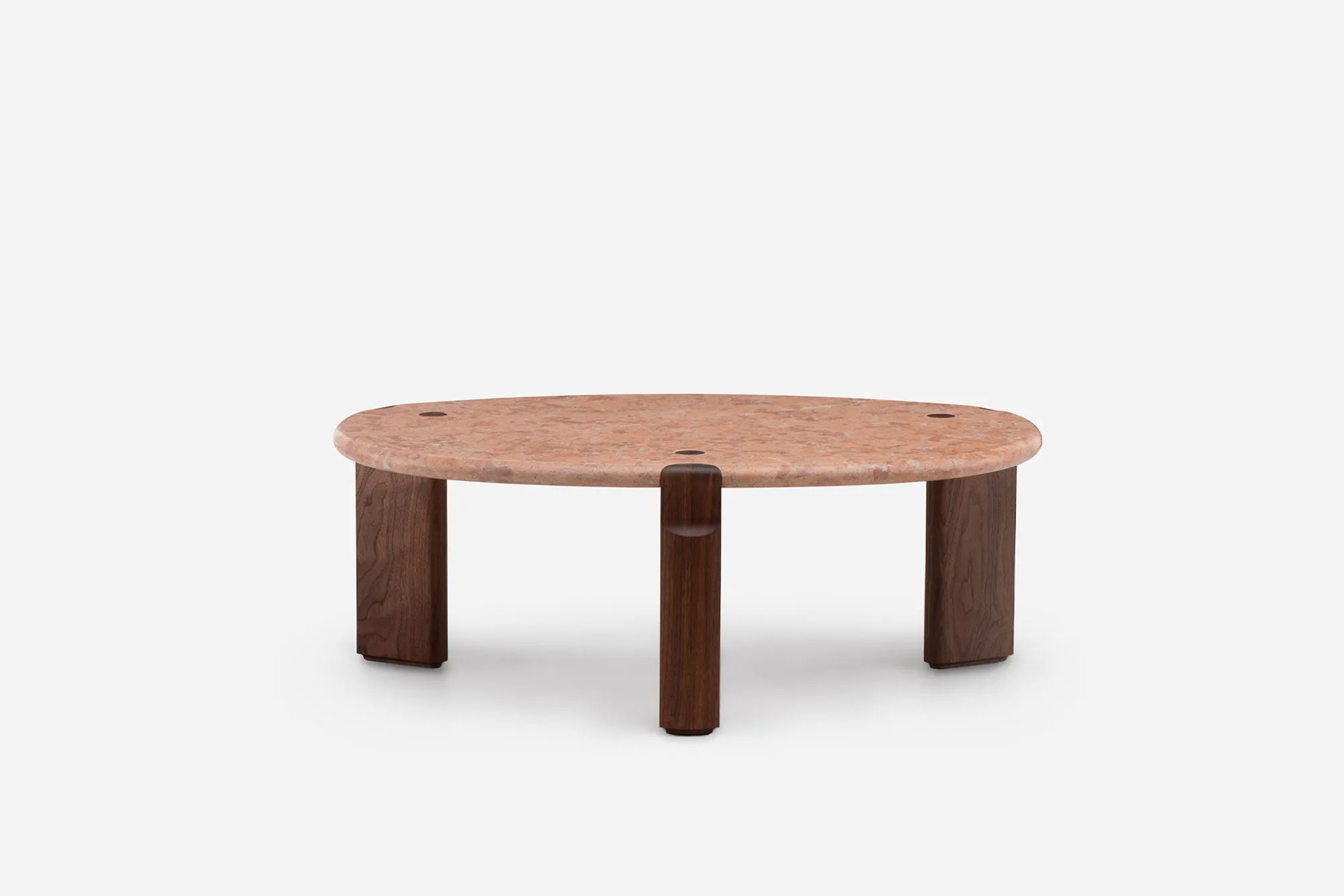 TWENTY-FIVE COFFEE TABLE WITH MARBLE TOP