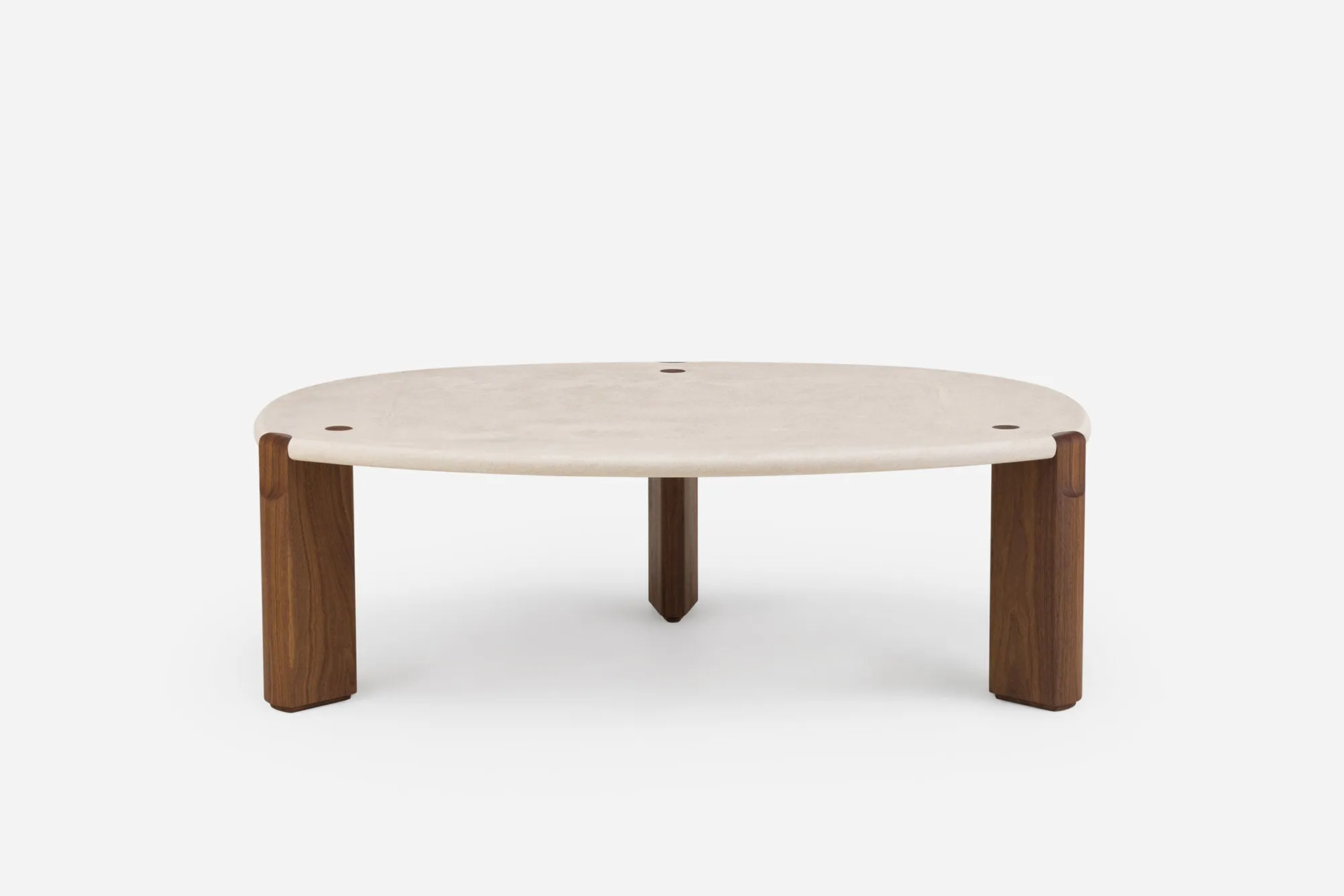 TWENTY-FIVE COFFEE TABLE WITH MARBLE TOP