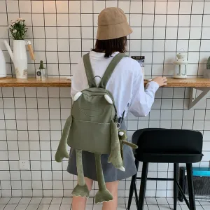 Wenkouban Japanese Kawaii Backpack Women Mochila Feminina Sac A Dos Femme Frog Backpack Bags Mochilas Bolsos Back Pack Travel Backpack Bag